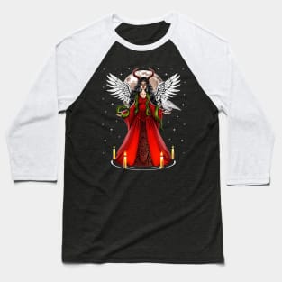 Lilith Pagan Goddess Baseball T-Shirt